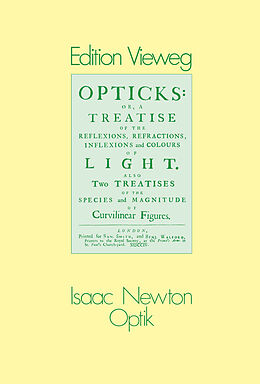 Kartonierter Einband Optik von Isaac Newton
