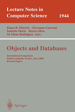 Kartonierter Einband Objects and Databases von 
