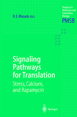 Livre Relié Signaling Pathways for Translation de 