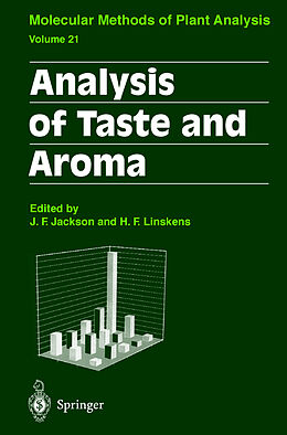 Livre Relié Analysis of Taste and Aroma de 