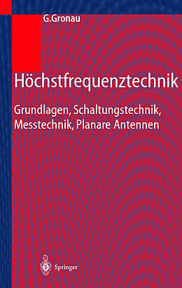 Fester Einband Höchstfrequenztechnik von Gregor Gronau