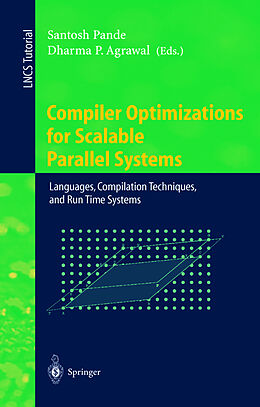 Kartonierter Einband Compiler Optimizations for Scalable Parallel Systems von 