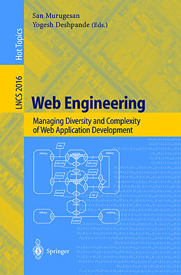 Couverture cartonnée Web Engineering de 