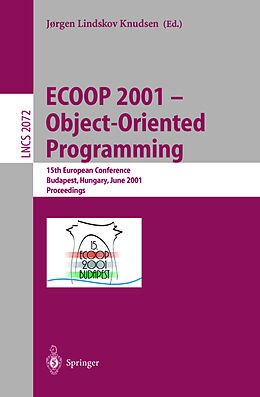 Kartonierter Einband ECOOP 2001 - Object-Oriented Programming von Jorgen Lindskov Knudsen