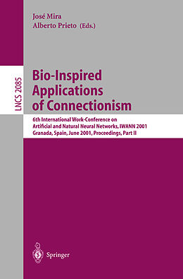 Kartonierter Einband Bio-Inspired Applications of Connectionism von 