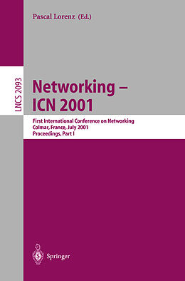 Kartonierter Einband Networking - ICN 2001 von 