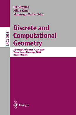Kartonierter Einband Discrete and Computational Geometry von 