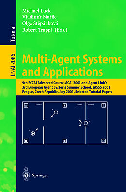 Kartonierter Einband Multi-Agent Systems and Applications von 