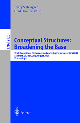 Kartonierter Einband Conceptual Structures: Broadening the Base von 