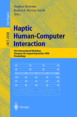 Kartonierter Einband Haptic Human-Computer Interaction von 