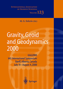 Livre Relié Gravity, Geoid and Geodynamics 2000 de 