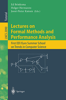 Kartonierter Einband Lectures on Formal Methods and Performance Analysis von 