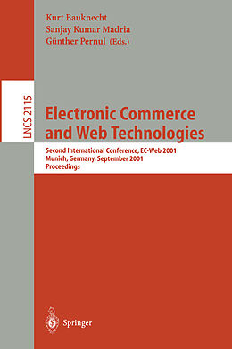 Kartonierter Einband Electronic Commerce and Web Technologies von 