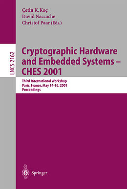 Kartonierter Einband Cryptographic Hardware and Embedded Systems - CHES 2001 von 