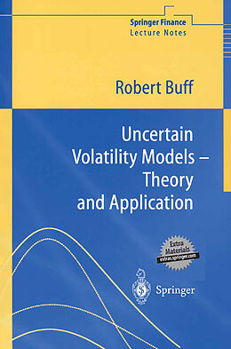 Kartonierter Einband Uncertain Volatility Models von Robert Buff