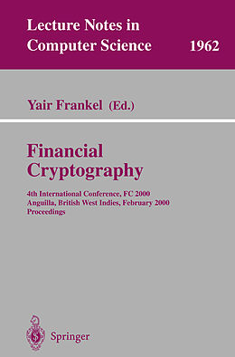 Kartonierter Einband Financial Cryptography von 