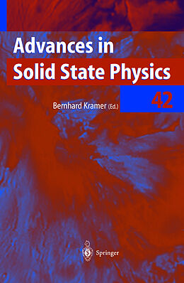 Livre Relié Advances in Solid State Physics de 