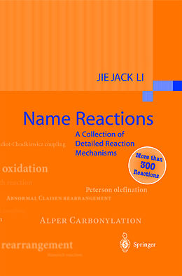 Livre Relié Name Reactions de Jie Jack Li