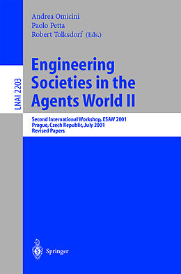 Kartonierter Einband Engineering Societies in the Agents World II von 