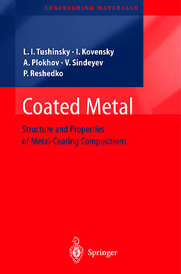 Livre Relié Coated Metal de Leonid Tushinsky, Iliya Kovensky, Alexandr Plokhov