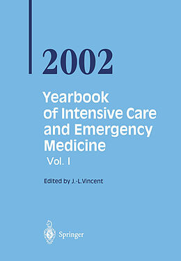 Couverture cartonnée Yearbook of Intensive Care and Emergency Medicine 2002 de Jean-Louis Vincent