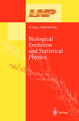 Fester Einband Biological Evolution and Statistical Physics von 
