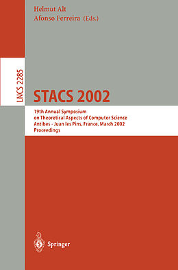 Kartonierter Einband STACS 2002 von 