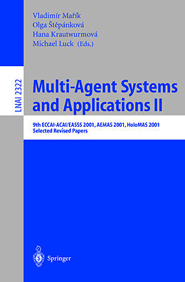 Kartonierter Einband Multi-Agent-Systems and Applications II von 