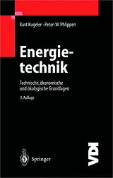 Kartonierter Einband Energietechnik von Kurt Kugeler, Peter-Wilhelm Phlippen, Nathalie Pöppe