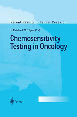 Fester Einband Chemosensitivity Testing in Oncology von 