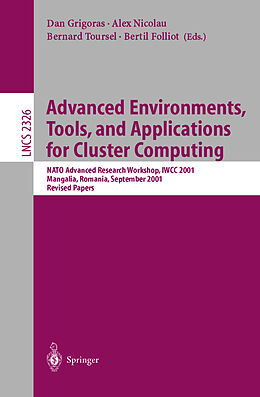 Kartonierter Einband Advanced Environments, Tools, and Applications for Cluster Computing von 