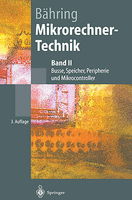 Kartonierter Einband Mikrorechner-Technik von Helmut Bähring