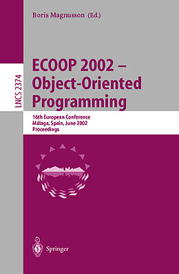Kartonierter Einband ECOOP 2002 - Object-Oriented Programming von 