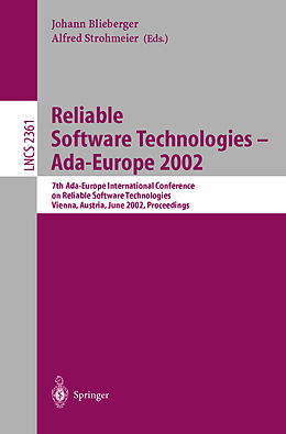 Kartonierter Einband Reliable Software Technologies - Ada-Europe 2002 von 