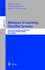 Couverture cartonnée Advances in Learning Classifier Systems de 