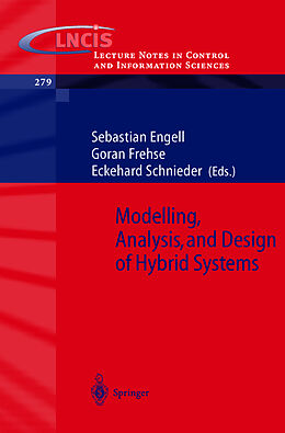 Kartonierter Einband Modelling, Analysis and Design of Hybrid Systems von 