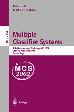 Kartonierter Einband Multiple Classifier Systems von 