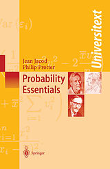 Couverture cartonnée Probability Essentials de Philip Protter, Jean Jacod