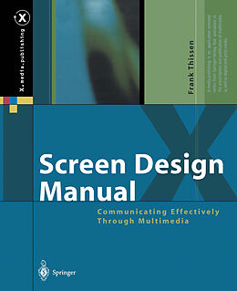 Livre Relié Screen Design Manual de Frank Thissen