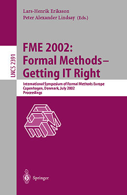 Kartonierter Einband FME 2002: Formal Methods - Getting IT Right von 