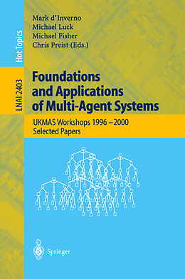 Kartonierter Einband Foundations and Applications of Multi-Agent Systems von 