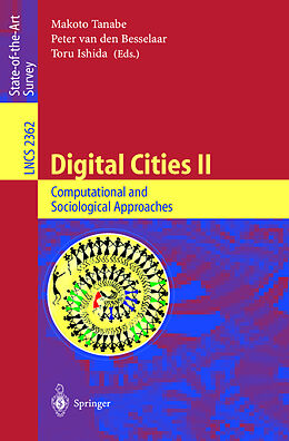 Kartonierter Einband Digital Cities II: Computational and Sociological Approaches von 