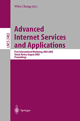 Kartonierter Einband Advanced Internet Services and Applications von 