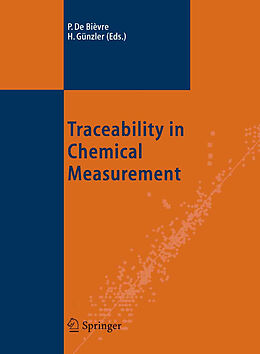 Fester Einband Traceability in Chemical Measurement von 