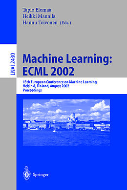 Kartonierter Einband Machine Learning: ECML 2002 von 