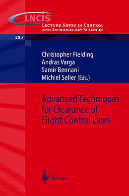Kartonierter Einband Advanced Techniques for Clearance of Flight Control Laws von 