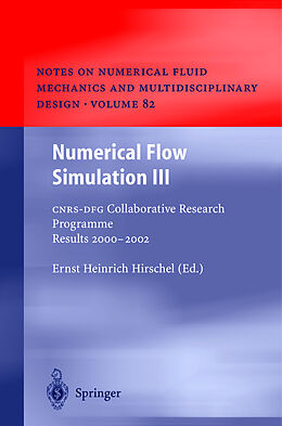 Livre Relié Numerical Flow Simulation III de 