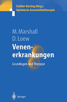Kartonierter Einband Venenerkrankungen von Markward Marshall, Dieter Loew