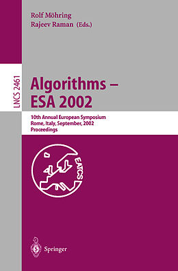 Kartonierter Einband Algorithms - ESA 2002 von 