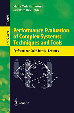 Kartonierter Einband Performance Evaluation of Complex Systems: Techniques and Tools von 